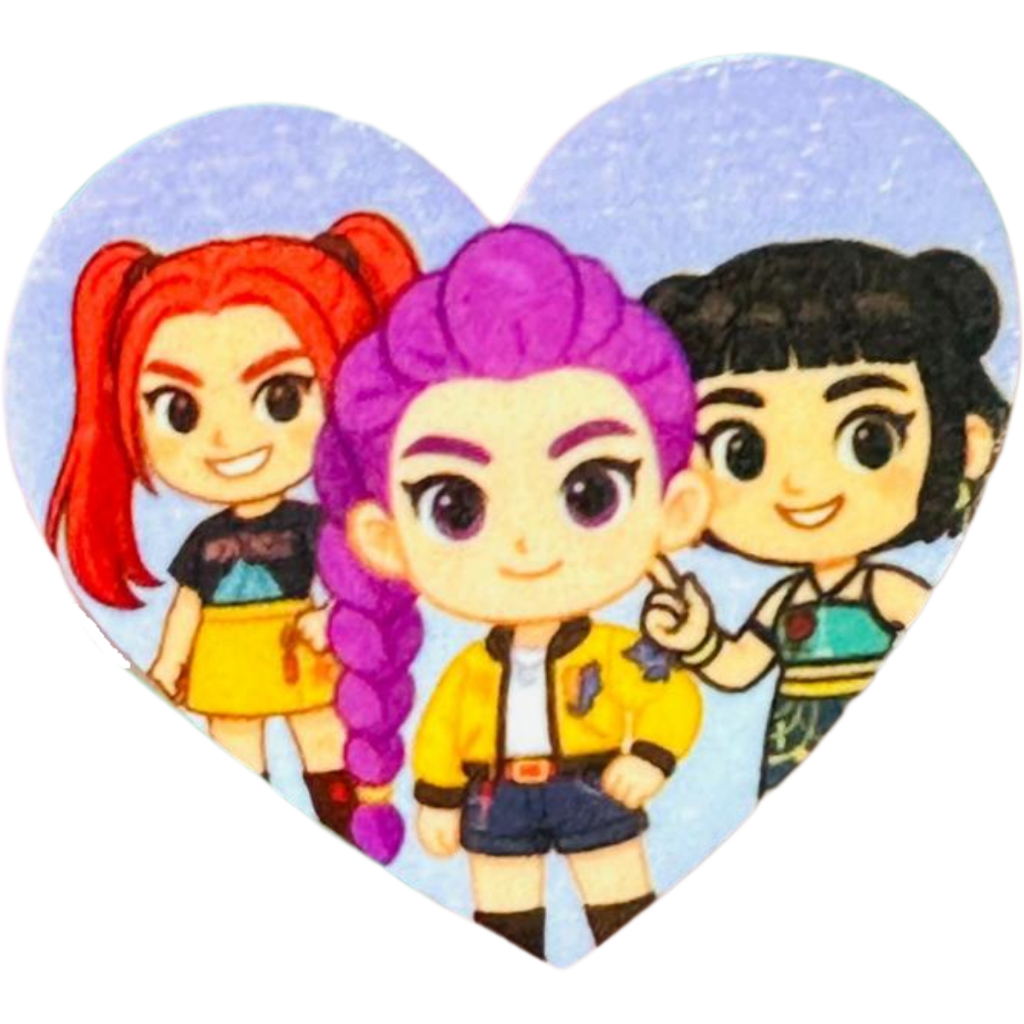 Aplique Acrílico 10 Unidades CORAÇÃO Guerreiras K Pop Infantil Tiara Chaveiro em Oferta na Shopee