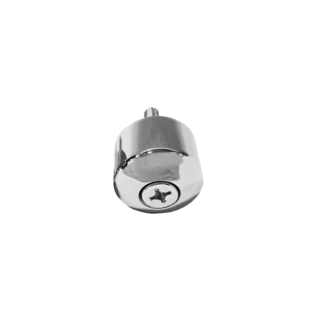 Par De Pesos De Guidão Cromado Honda Cg Titan Fan 125 150 — imagem 2 de 2