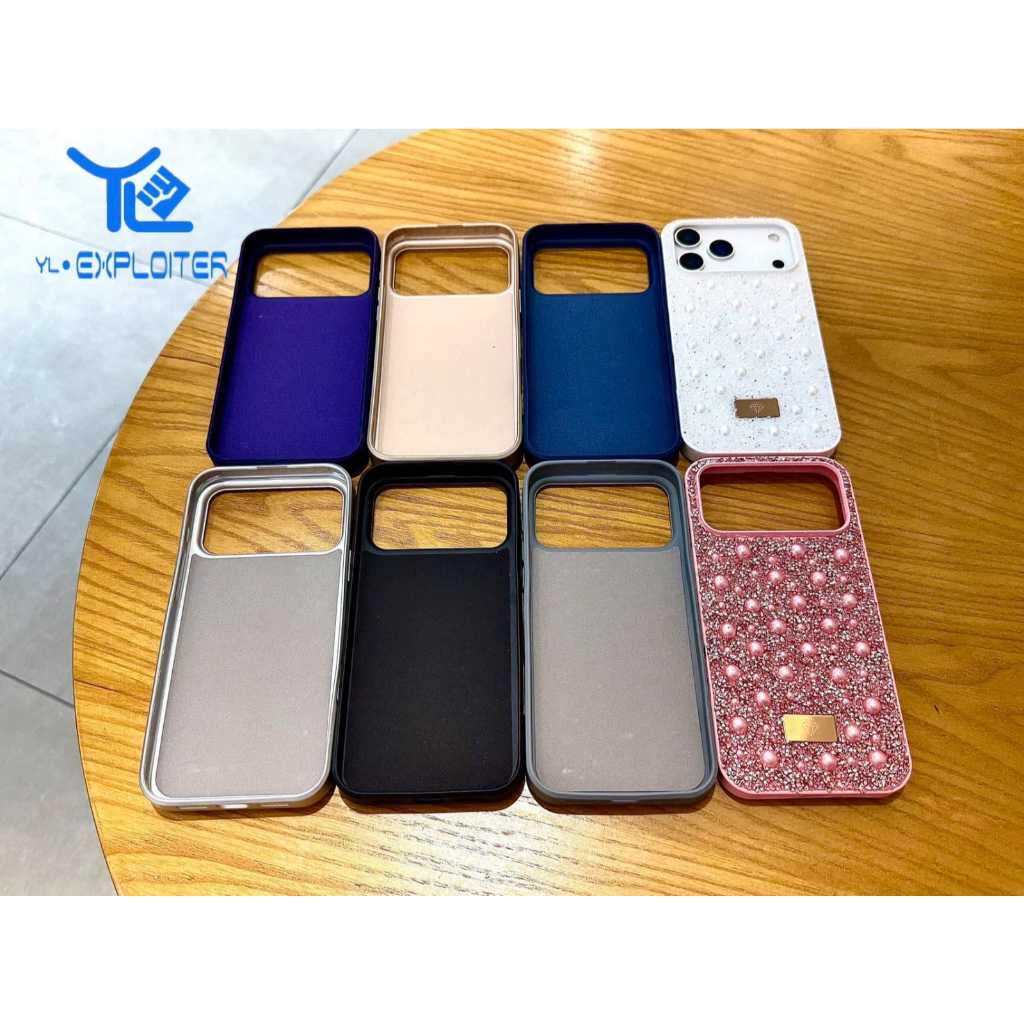 Detalhes do Case Com Strass & Perolas Para Iphone 11 12 13 14 15 & PRO MAX (XZC)
