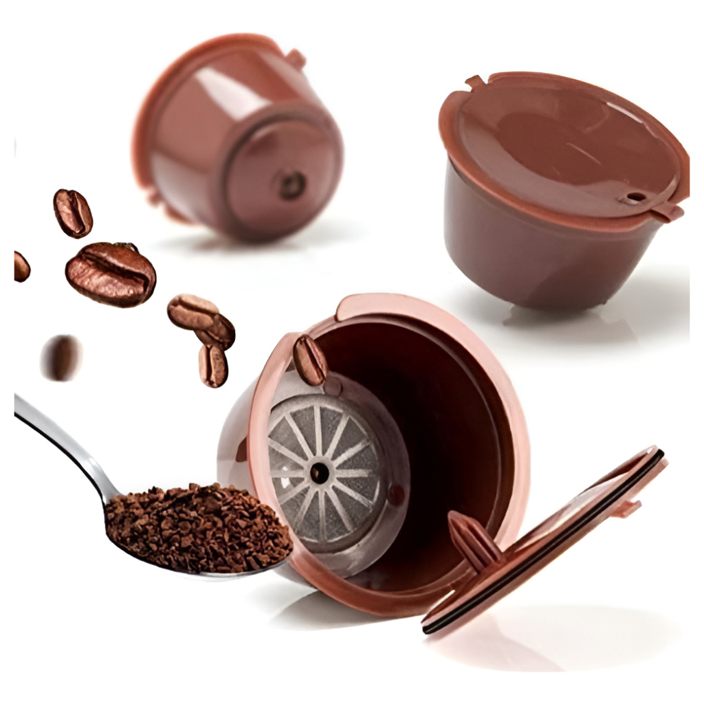 4 Cápsulas Recarregável Café Reutilizável Dolce Gusto em Oferta na Shopee