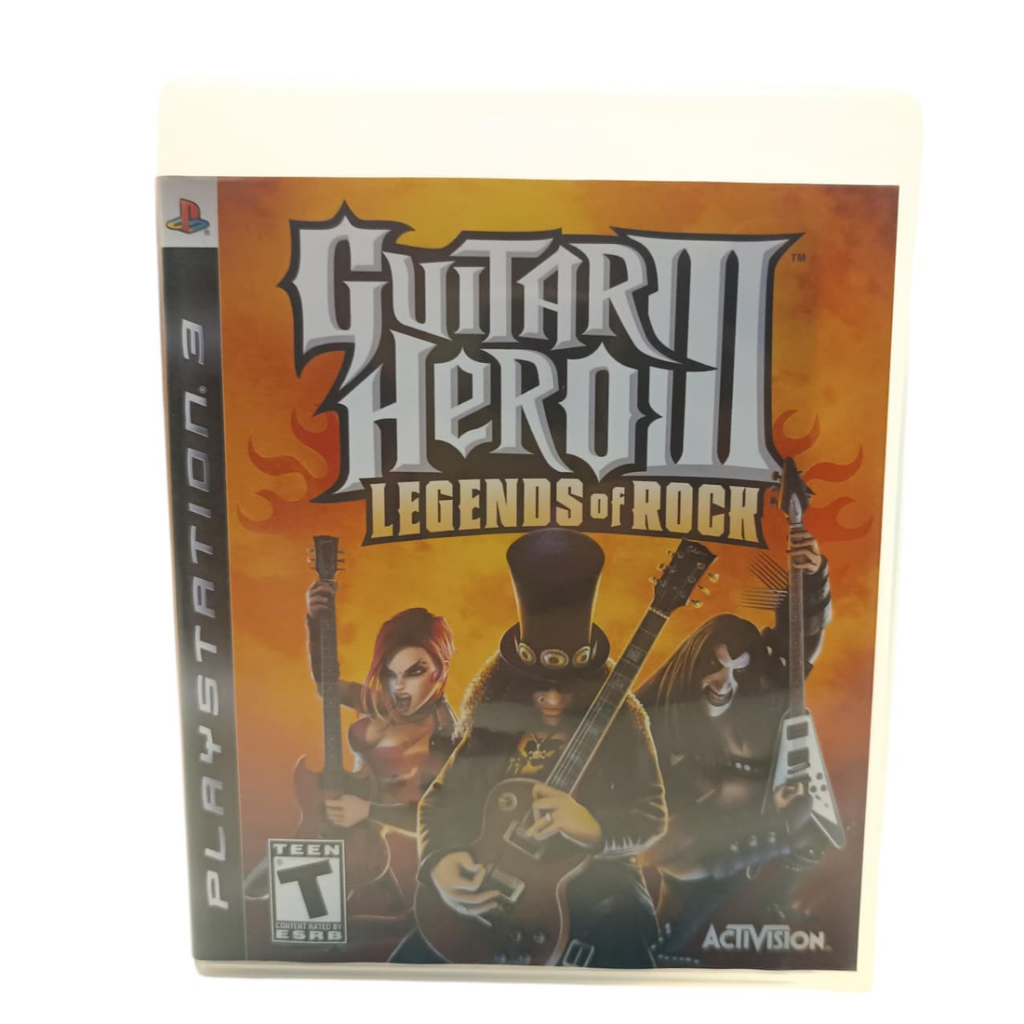 Jogo Guitar Hero Iii 3 Legends Of Rock Ps3 Original (Usado)