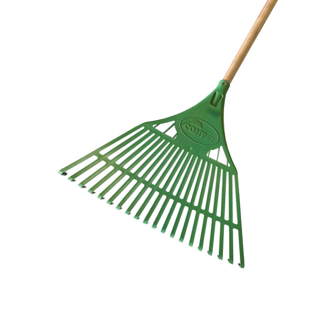 Vassoura Rastelo de Plástico Jardim Grama Com Cabo Compel em Oferta na Shopee