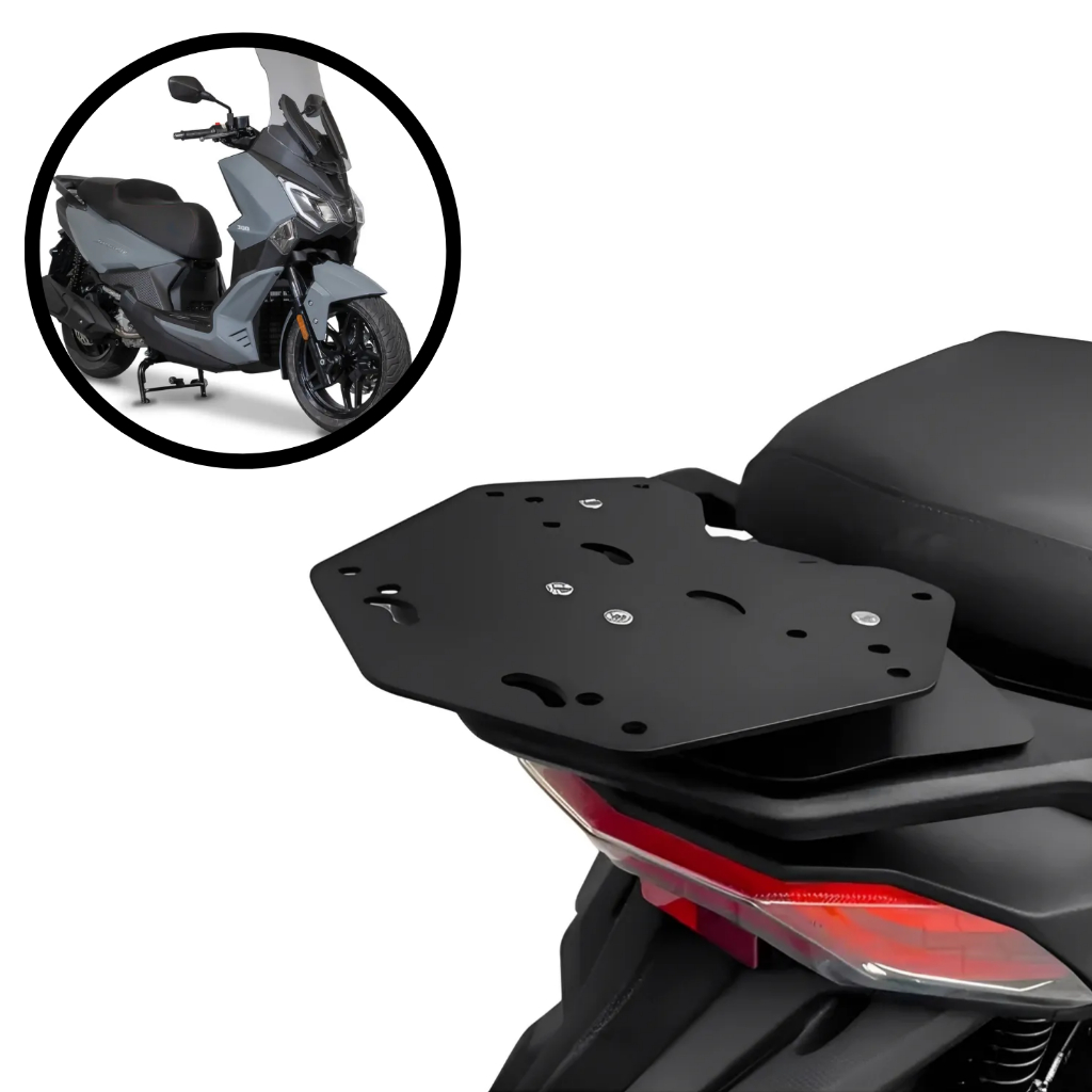 Suporte Baú Superior Scam Moto Dafra Joyride 300 2025+ Preto