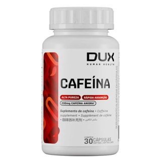 Cafeína 30 Capsulas - Dux Nutrition Sabor Sem Sabor em Oferta na Shopee
