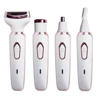 APARADOR DE PELOS FEMININO 4 EM 1PARA AXILAS, NARIZ, PERNAS E SOBRANCELHA em Oferta na Shopee