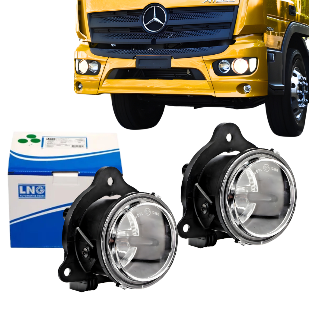 Par Farol Milha Auxiliar Mercedes Actros Atego 2016 2017 2018 2019 2020