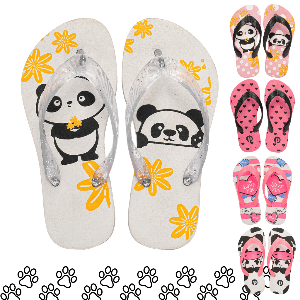 Chinelo Infantil Estampado Confortavél Passeio