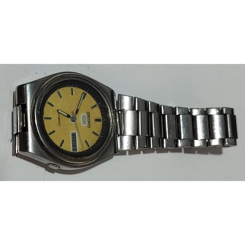 relogio masculino seiko automatic luminescente original - vintage colecionavel