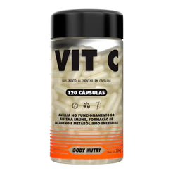 Vitamina C 1000mg Bem Estar, Antioxidante, Imunidade, Energia e Vitalidade 120 Cápsulas - Body Nutry
