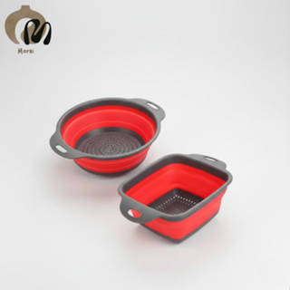 kit 2 Escorredor Alimentos e Utensílios Cozinha Retrátil Silicone Enviaremos cores sortidas em Oferta na Shopee