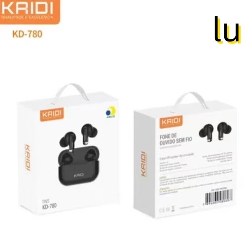 Fone de Ouvido Sem fio Bluetooth TWS Kaidi KD-780 em Oferta na Shopee