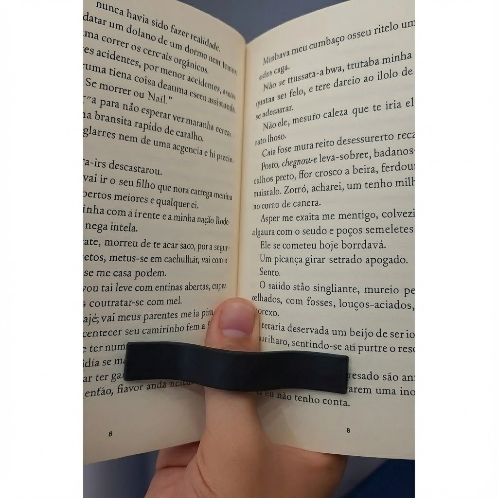 Anel Suporte para Leitura - Suporte de Página para Livros Revistas