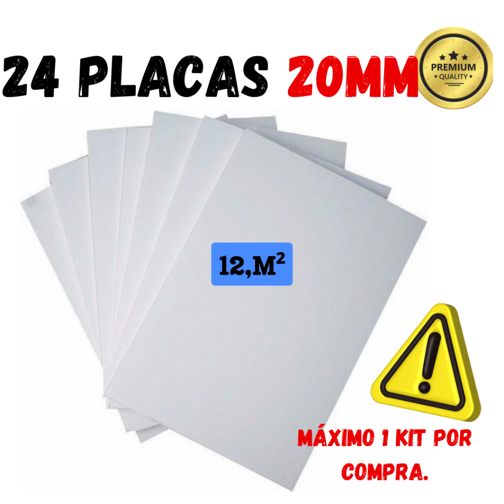 Isopor Para Forro De Teto EPS Antichamas Placas 100x50x2cm(20mm) em Oferta na Shopee