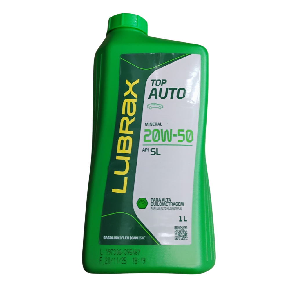 Óleo Para Motor 20w50 Lubrax Api Sl em Oferta na Shopee