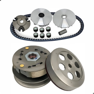 Embreagem Primária e Secundária Neo 125 com Correia e Roletes Kit Neo 125