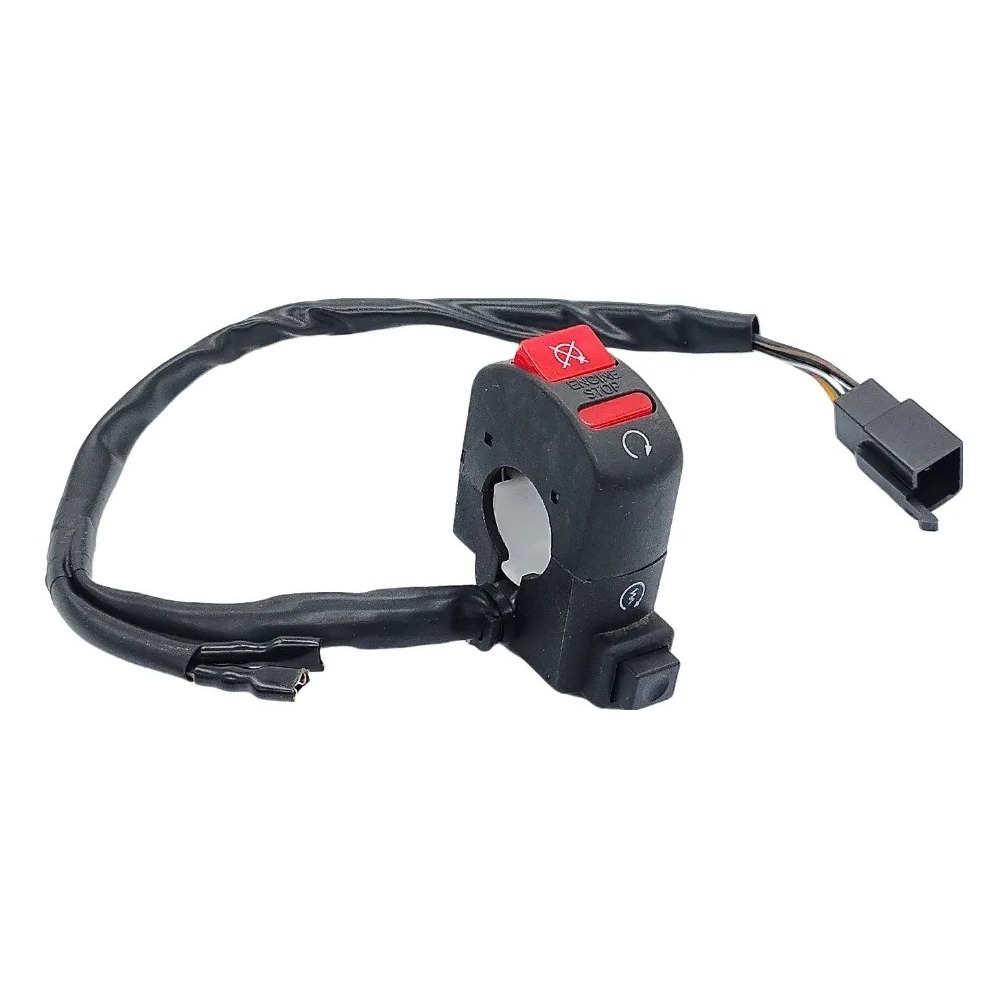 Punho Interruptor Partida Moto Nx 400 Falcon 2000 até 2005 Lado Direito — imagem 2 de 2