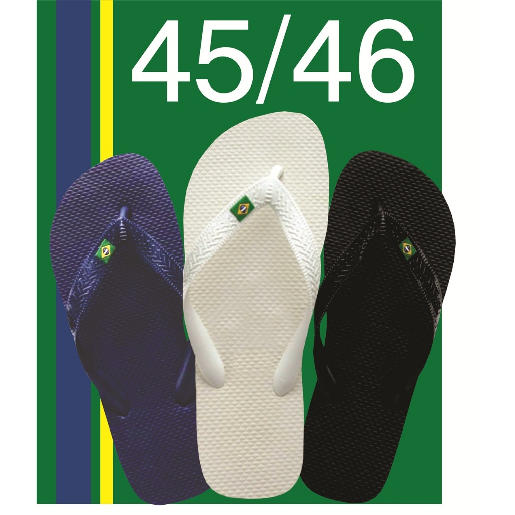 CHINELO MASCULINO BANDEIRINHA 45/46 MACIO E CONFORTÁVEL PROMOÇÃO CHINELO DE DEDO ORIGINAL TOP em Oferta na Shopee