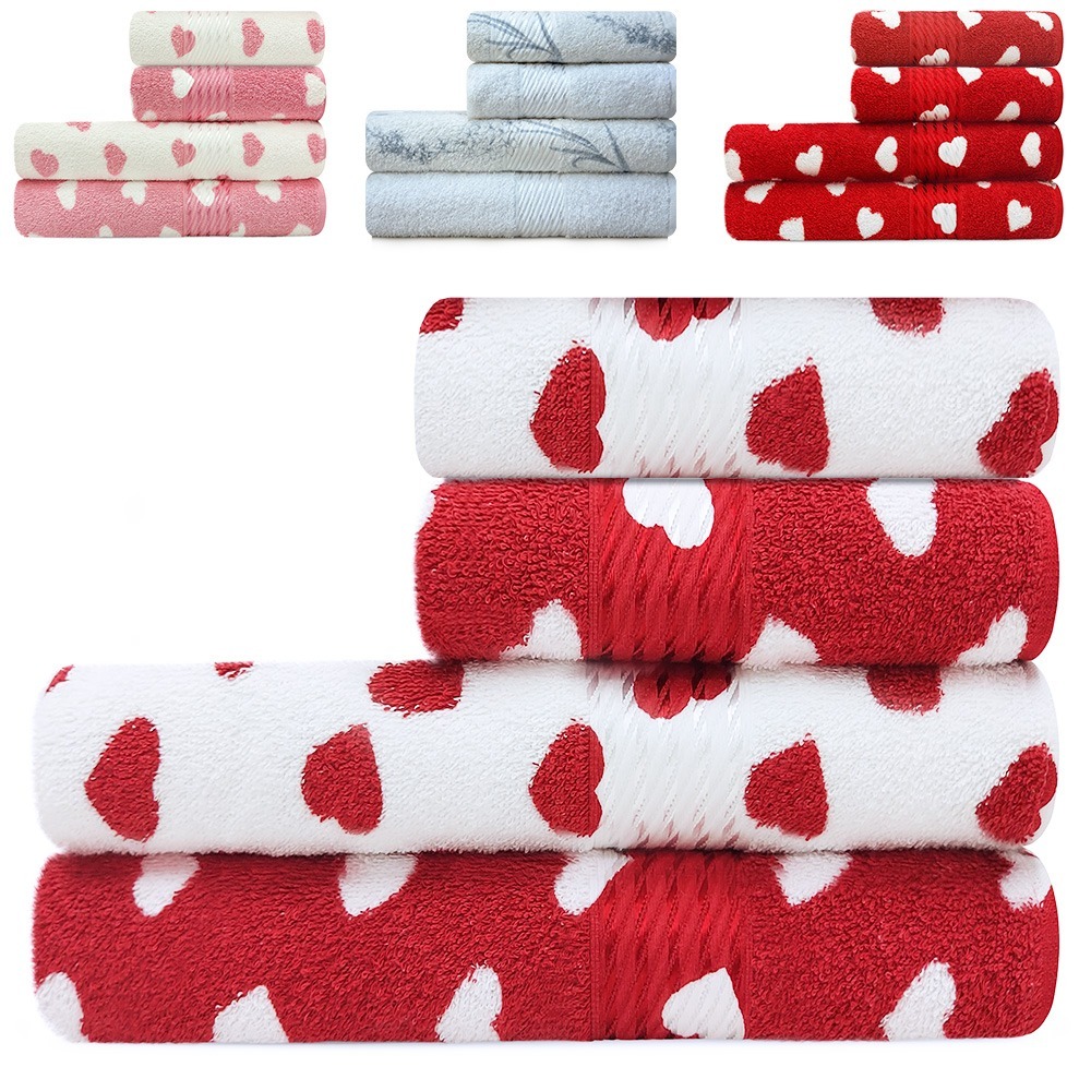 Jogo de Toalhas 4 Peças Banho e Rosto 100% Algodão Prisma Dohler Emcompre