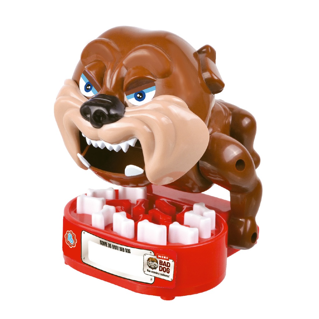 Brinquedo Mini Bad Dog – Não Acorde o Cachorro! Jogo de Suspense e Reflexos