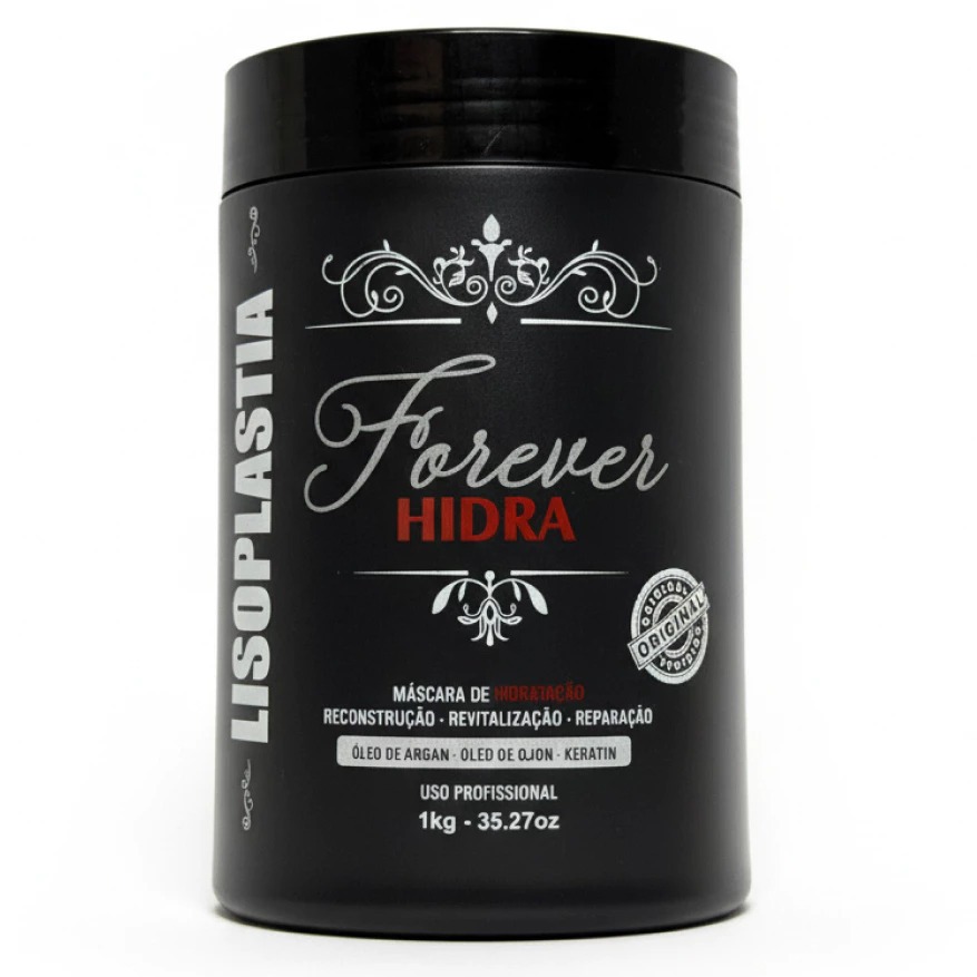 Máscara Forever Hidra 1kg Reconstrução, Revitalização e Reparação