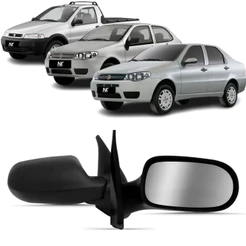 Par/Un Retrovisor Palio G3 2004 2005 2006 2007 á 2013 Siena Strada