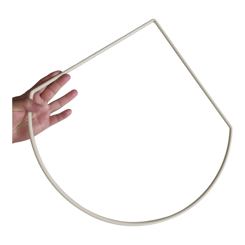 Aro Metal 50cm Suporte de Canto Cama Suspensa Pets Para Artesanato Macramê do Curso Conecnos