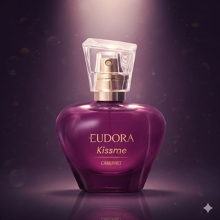 Perfume Eudora Kiss Me Cabernet 50ml em Oferta na Shopee