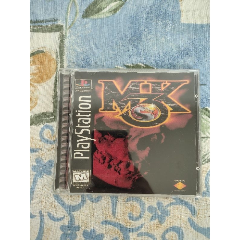 Mortal Kombat 3 PS1 NTSC-U Original
