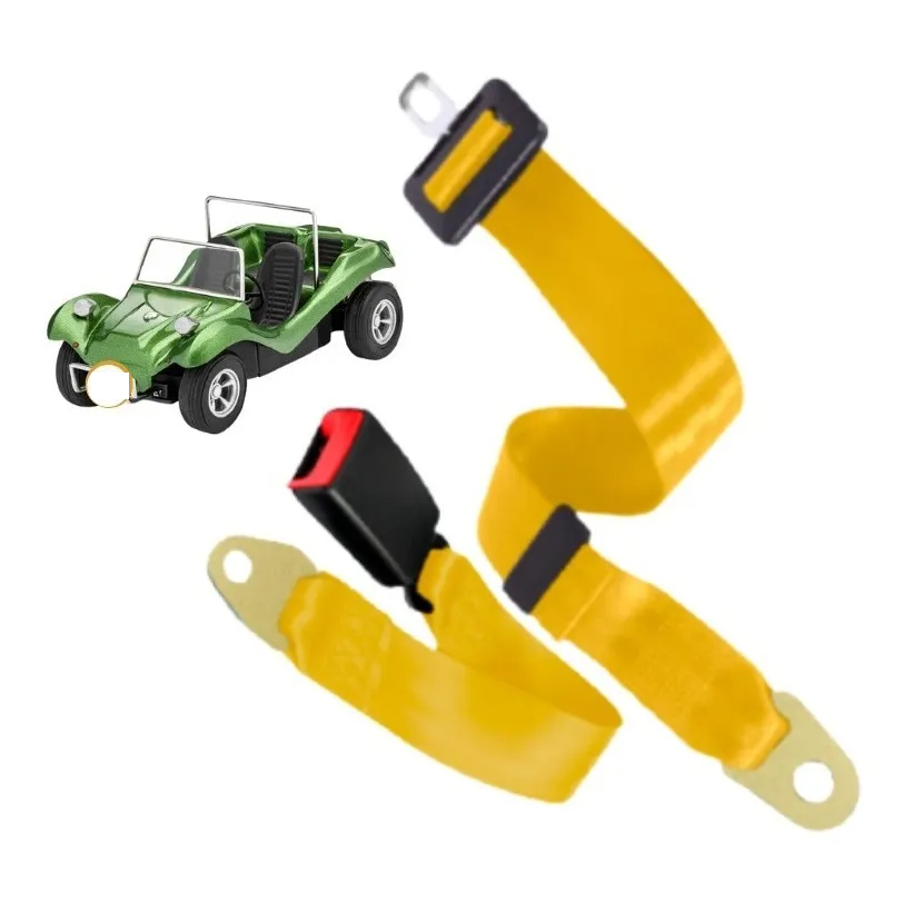 Kit Cinto De Segurança Bugue Buggy 2 Pontos 1 Banco Traseiro
