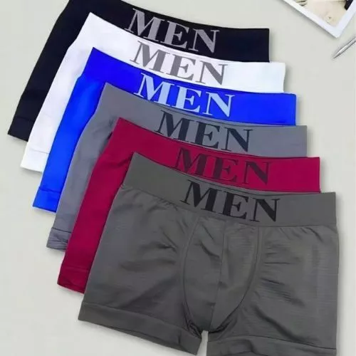 Kit Com 5 Cuecas Boxer Masculina De Microfibra Cueca Box Promoção Atacado Conforto Dia a Dia — imagem 1