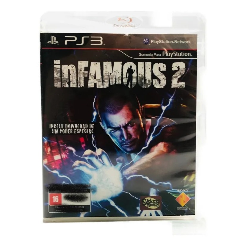 Jogo Ps3 Infamous 2 Sony 2011