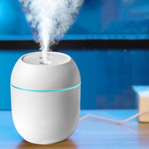 5 Peças Mini Umidificador Ultrassônico De Grande Capacidade Nano Atomizador De Luz Noturna LED Para Casa Escritório