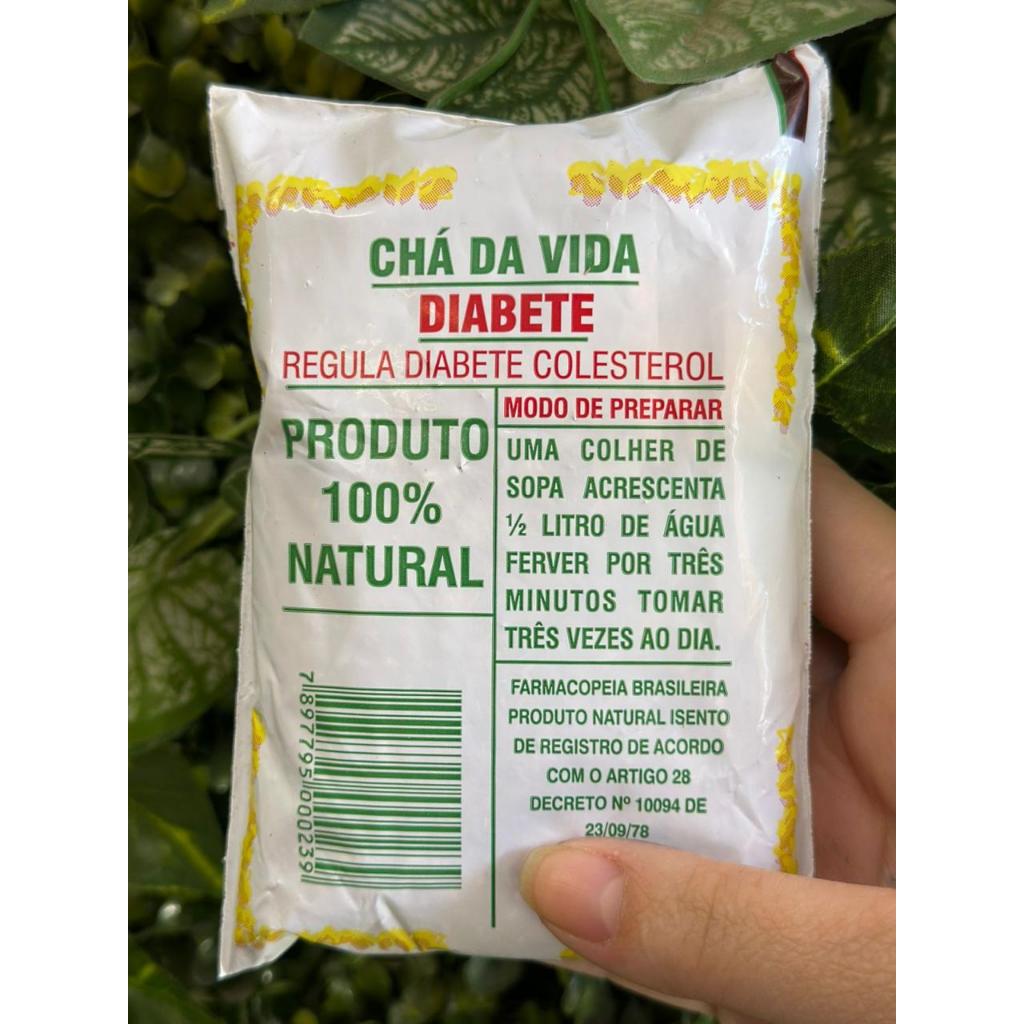 CHÁ NATURAL VIDA 3 UNIDADES em Oferta na Shopee