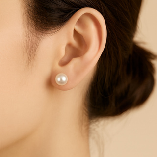 Par de Brinco de Qualidade Perola Branca 5 mm Elegante Feminino em Oferta na Shopee