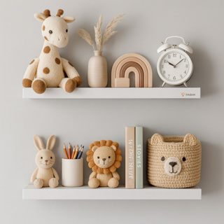 Kit 2 Prateleiras para Quarto Infantil | Organização e Decoração Kids em Oferta na Shopee