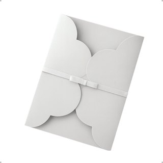 Envelopes para convites de casamento, cartas e telegramas personalizados - Modelo NUVEM em Oferta na Shopee