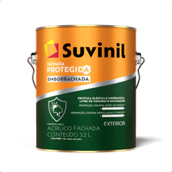 Tinta Acrílica Fachada Protegida Emborrachada Suvinil 3,2l Cor Terracota