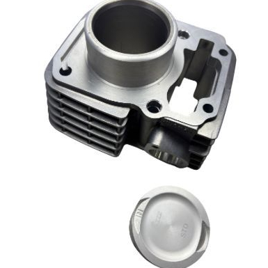 KIT CILINDRO MOTOR FAN 125 2009 Á 2018 NXR BROS 125 2013 Á 2015 STD CILINDRO PISTÃO ANÉIS JUNTA — imagem 2 de 2