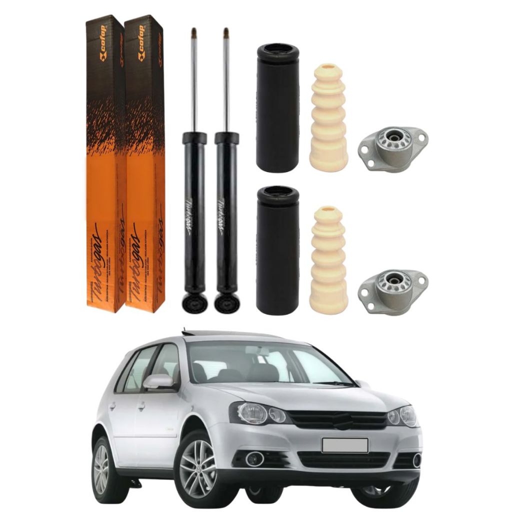 PAR AMORTECEDOR TRASEIRO GOLF SPORTLINE 2008 A 2013 COFAP KITS