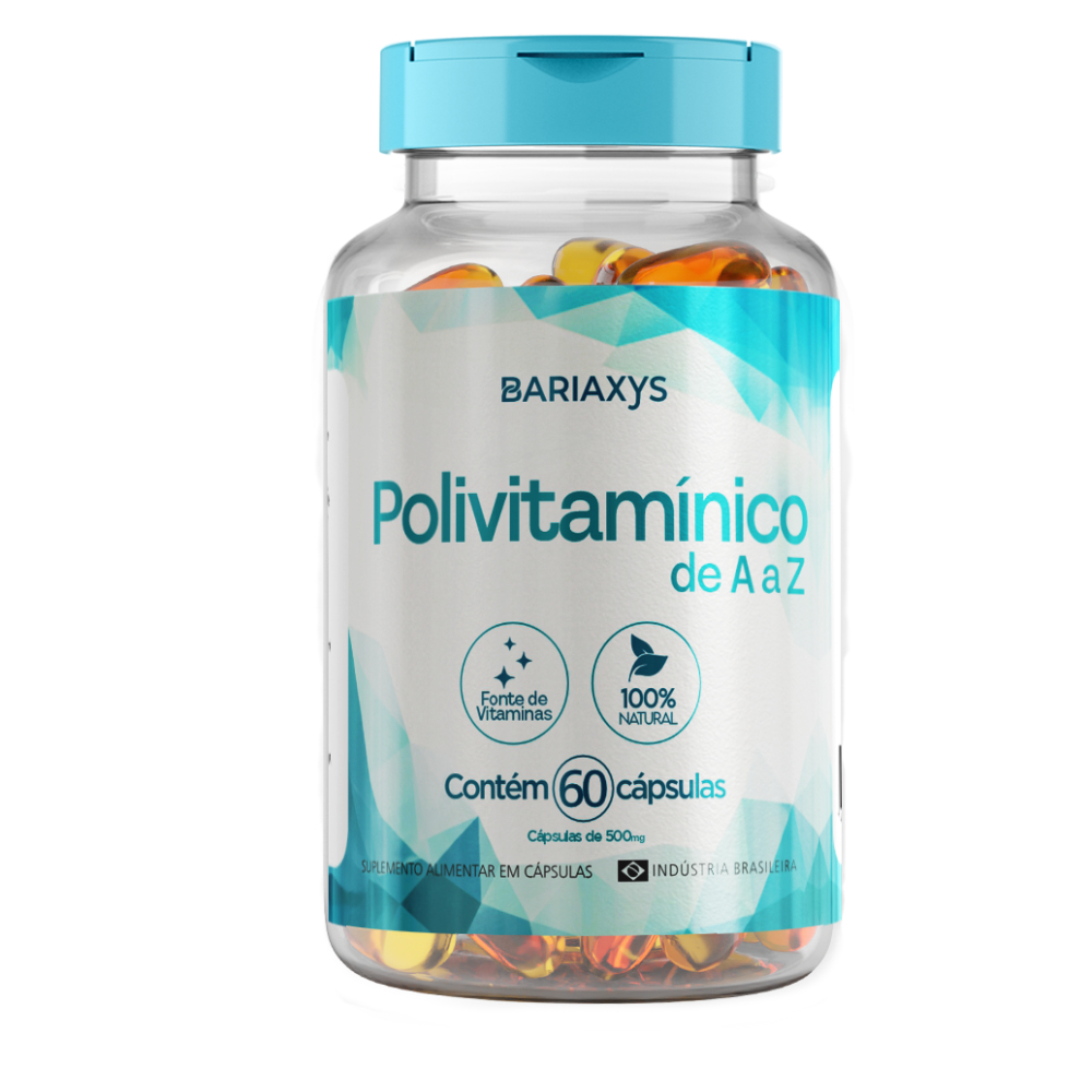 Multivitamínico AZ Bariátrica 💪 Absorção Otimizada! 💊 B12, Ferro e Imunidade 🛡️ 500mg 60 capsulas em Oferta na Shopee