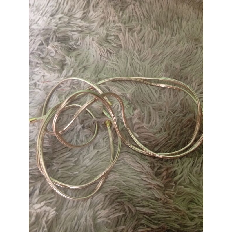 Par de tiras de Amarrar Na Perna Para Sandália, cordinha para amarração (produto novo).