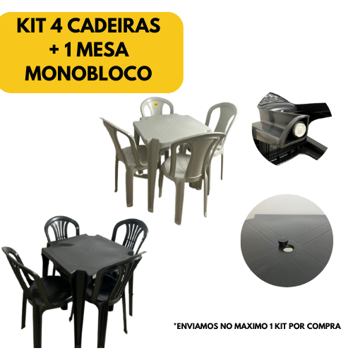 Kit Mesa Cadeiras: Onde Comprar | BuscaProdutos