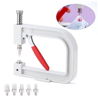 Aplicador Prensa Manual Para Perolas Com Rebites + 4 Matrizes em Oferta na Shopee