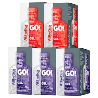 Kit Gel Carb Go Recovery Atlhetica Nutrition - Sem Cafeína em Oferta na Shopee