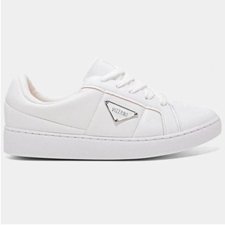 Tênis Vizzano Original  Feminino Branco Detalhe Metalizado Acolchoado em Oferta na Shopee