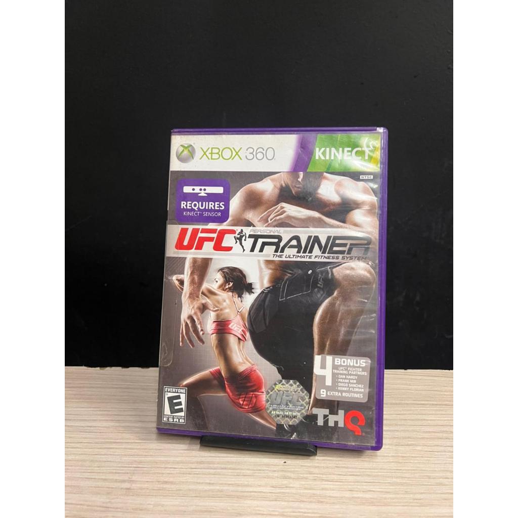 jogo xbox 360 kinect UFC trainer