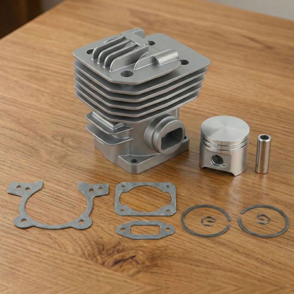 Kit Cilindro Pistão Anéis Completo P/ Roçadeira Stihl Fs220 em Oferta na Shopee