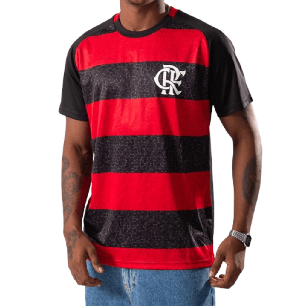 Camisa Flamengo Masculina Dive Braziline em Oferta na Shopee