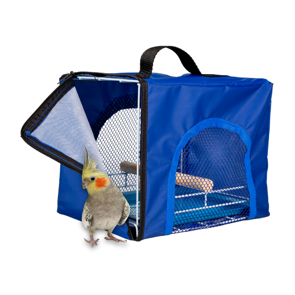 Bolsa Caixa Transporte Aves Calopsita Periquito Pássaros