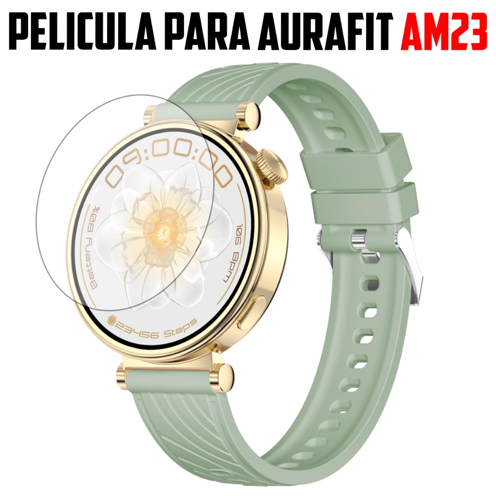 Película para Smartwatch Aurafit AM23 de vidro temperado Proteção de Tela em Oferta na Shopee